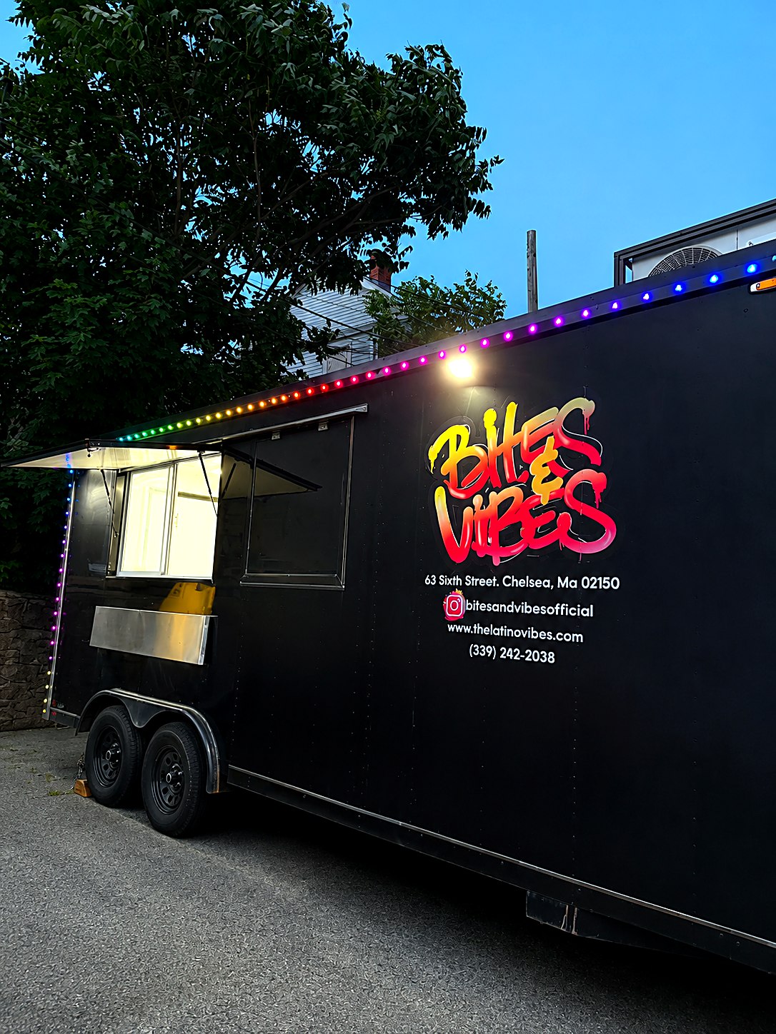 Bites & Vibes mobile food truck experience