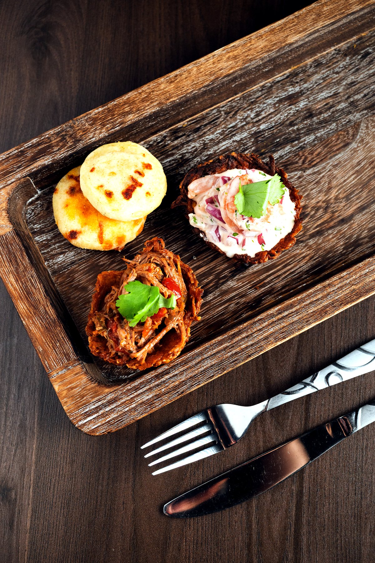 Assortment of Bites & Vibes signature bites